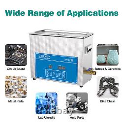 0.5-6L Ultrasonic Cleaner Jewellery Coins WatchesCleaning Machine