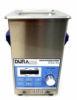 1/2 gallon Ultrasonic Cleaner with basket & cover, DuraSonic 2.5L NEW