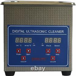 1.3L Stainless Steel Ultrasonic Cleaner Cleaning Machine JPS-08A 110V/220V