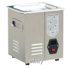1.3L Stainless Steel Ultrasonic Cleaner Cleaning Machine JPS-08A 220V NEW