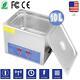 10 L Liter Stainless Steel Industry Heated Ultrasonic Cleaner Heater Withtimer Us