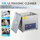 10l 2.6gal Digital Ultrasonic Cleaner Withtimer & Heater Ultrasound Clean Machine