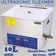 10l 240w Digital Stainless Steel Ultrasonic Cleaner Jewelry Cleaning Machine Usa