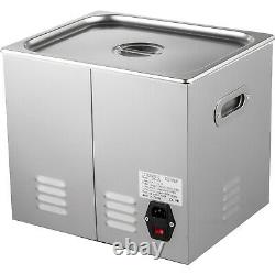 10L 400W Stainless Steel Industry Ultrasonic Cleaner Heated Heater withTimer