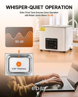 10L 540W Quiet Ultrasonic Cleaning Machine Degas Mode & 7 Oscillation Levels