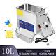 10l Commercial Digital Ultrasonic Cleaner Cleaning Machine With Heater Timer