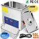 10l Digital Cleaning Machine Ultrasonic Cleaner Bath Tank Withtimer Heated Cleaner
