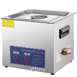 10L Digital Ultrasonic Cleaner Cleaning Equipment Industry Heated Heater & Timer