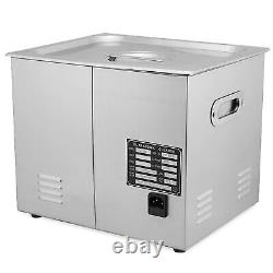 10L Digital Ultrasonic Cleaner Cleaning Machine Stainless Steel with Heater Timer