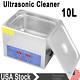 10l Digital Ultrasonic Cleaner Sonic Cleaning Heater Timer Tank Stainless Steel