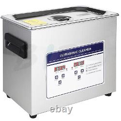 10L Dual Frequency Digital Stainless Steel Ultrasonic Cleaner with LED Display