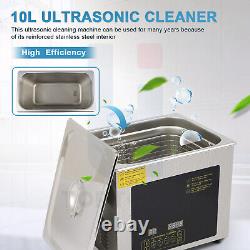 10L Industrial Ultrasonic Cavitation Machine Ultrasonic Cleaner for Parts