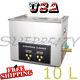 10l Professional Digital Ultrasonic Cleaner Machine With Timer Heated Cleaning U