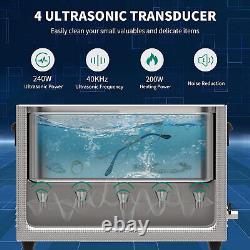 10L Ultrasonic Cleaner Cleaning Equipment Industry Heated WithTimer Heater