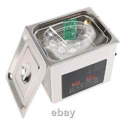 10L Ultrasonic Cleaner Dental Desktop Jewelry Watches Cleaning Machine 250W NEW