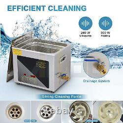 10L Ultrasonic Cleaner Dual Frequency Ultrasonic Cleaner Jewelry Cleaner