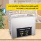 10l Ultrasonic Cleaner Industry Stainless Cleaning Equipment With Timer Heater