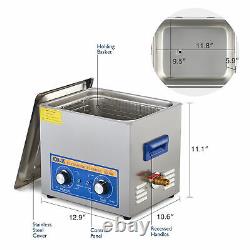 10L Ultrasonic Cleaner Stainless Steel Industry Heated Heater Sonic Cleaner