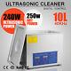 10l Ultrasonic Cleaners Cleaning Equipment Liter Industry Heated With Timer Heater