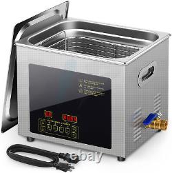10L Upgrade Professional Ultrasonic Cleaner with Digital Timer and Heater 240W