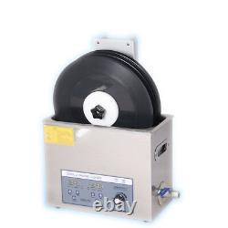 110V/180W 6L Digital Ultrasonic Record Cleaner Album Disc Deep Washing Machine