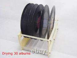 110V Liftable Vinyl Record Ultrasonic Cleaner LP Timing Washing Machine US