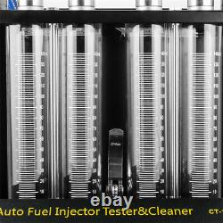 110V Ultrasonic Fuel Injector Cleaner Cleaning Teater Machine For Car Motorcycle