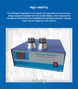 1200W 40KHz Ultrasonic Generator Digital Ultrasonic Cleaner Adjustable 40000Hz