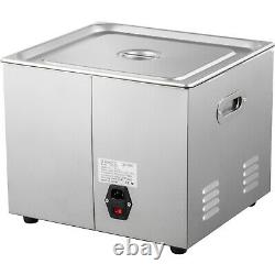 15L 600w Stainless Steel Industry Ultrasonic Cleaner Heated Heater withTimer