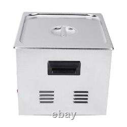 15L Digital Ultrasonic Cleaner Bath Timer Stainless Tank Jewelry Cleaning 760W