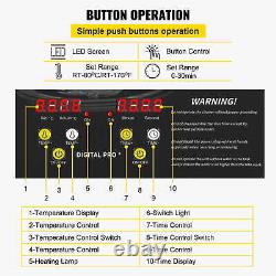 15L Digital Ultrasonic Cleaner Heater Timer 600W 40KHz Jewelry Cleaning Machine