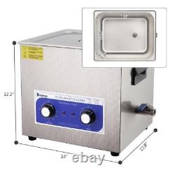 15L Multipurpose Ultrasonic Cleaner for Cleaning Jewelry Dentures Small Parts