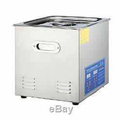 15L Professional Ultrasonic Cleaner Commercial Electric Ultrasound Cleaner