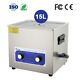 15l Stainless Steel Digital Ultrasonic Cleaner Sonic Cleaning Equipment Parts Us