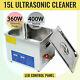 15l Stainless Steel Industry Heated Ultrasonic Digital Cleaner Withtimer Dental