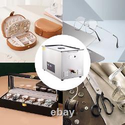 15L Stainless Steel Ultrasonic Cleaner Cleaning Equipment With Heating & timing