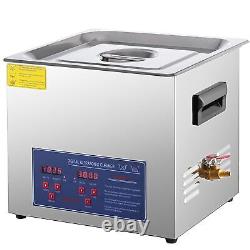 15L Ultrasonic Cleaner with Timer Heating Machine Industry Digital Sonic Cleaner