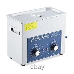 180W 6L Ultrasonic Cleaner Jewelry Cleaning Equipment Bath With Timer Heater 200W