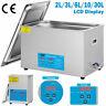 2/3/6/10/30l Ultrasonic Cleaner Cleaning Machine Touch Controllable Heater Timer