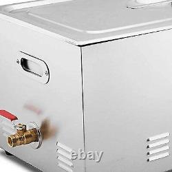 22L Digital Ultrasonic Cleaner Stainless Steel Cleaning Machine with Heater Timer