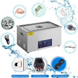 22L Industrial Heated Dental Ultrasonic Cleaner Cleaning Machine withTimer