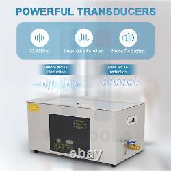 22L Industrial Ultrasonic Cavitation Machine Ultrasonic Cleaner for Parts