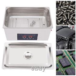 22L NEW Dual Double Frequency 28kHz/40kHz Ultrasonic Cleaner Cleaning Machine