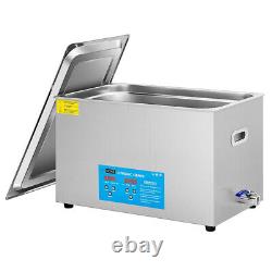 22L Ultrasonic Cleaner with Timer & Heater Digital Sonic Cleaner for Jewelry Watch