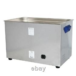 28L Industrial large Ultrasonic Cleaner LCD Display 480W for Hospital Tool parts