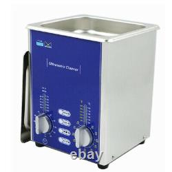 2L 80W Jewelry Cleaning Machine Ultrasonic Cleaner With Sweep Degas 4 DR-DS20