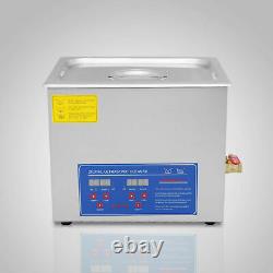 3/6/10/15/22/30L Stainless Ultrasonic Cleaner Industry Heated Heater withTimer