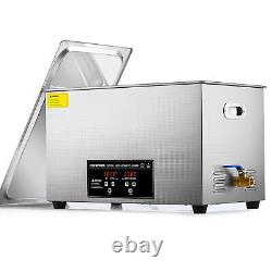 30L Digital Ultrasonic Cleaner w 600W Heater Digital Timer LED Display