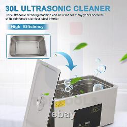 30L Industrial Ultrasonic Cavitation Machine Ultrasonic Cleaner for Parts