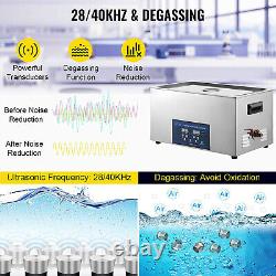 30L Industrial Ultrasonic Cleaner Cleaning Machine with Digital Timer & Heater